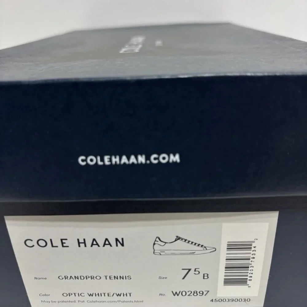 Cole Haan Women’s GrandPro Tennis Sneakers White, Size 7.5 B